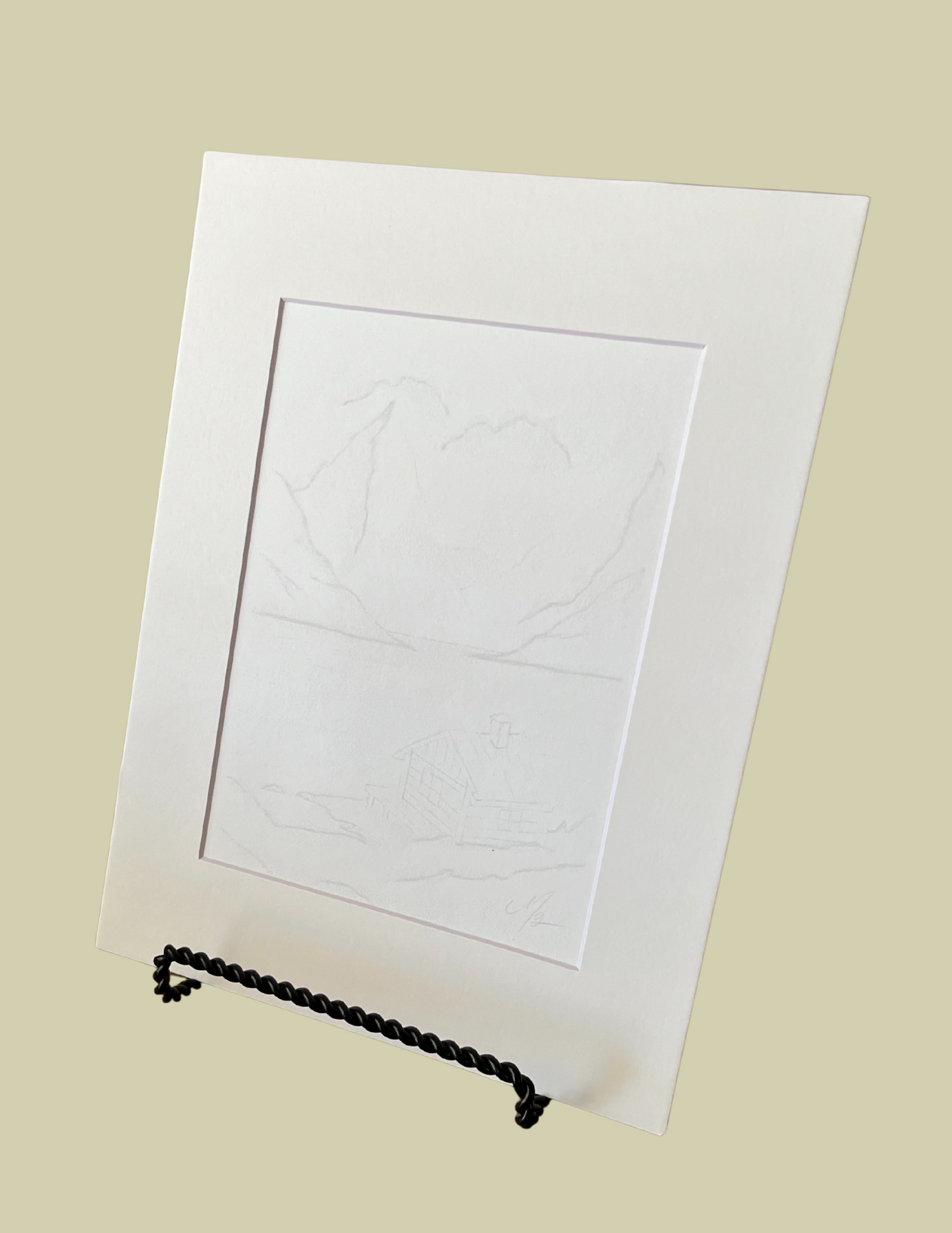 Heaven's Edge Art Print