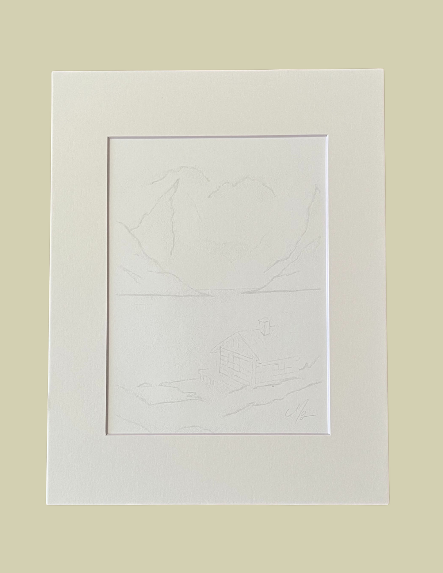 Heaven's Edge Art Print