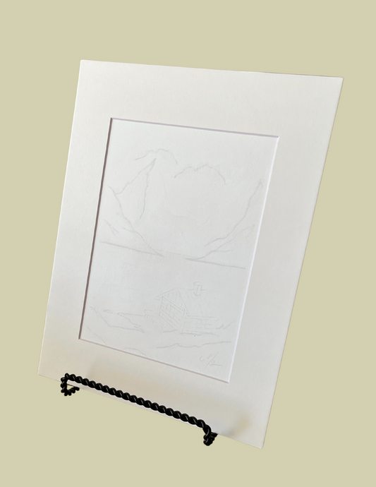 Heaven's Edge Art Print